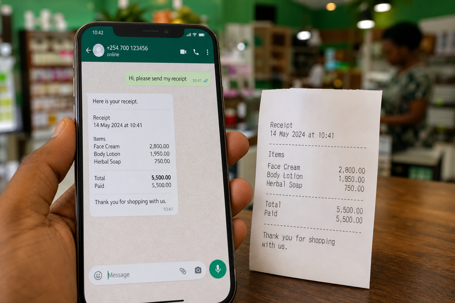 Invoices customers actually get.